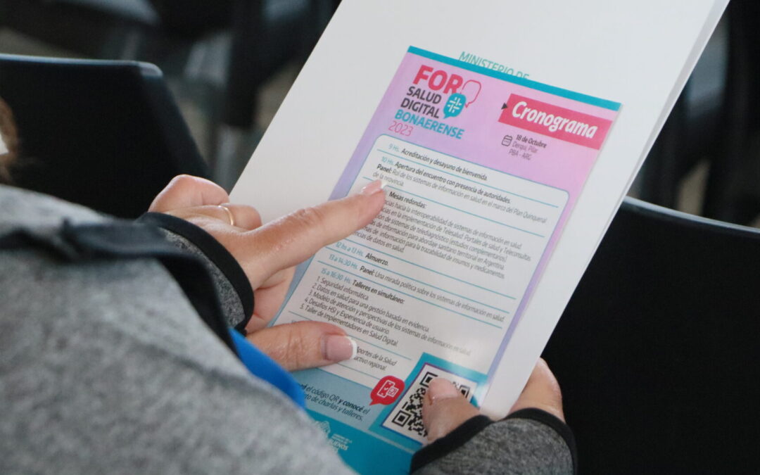 Primer Foro de Salud Digital Bonaerense
